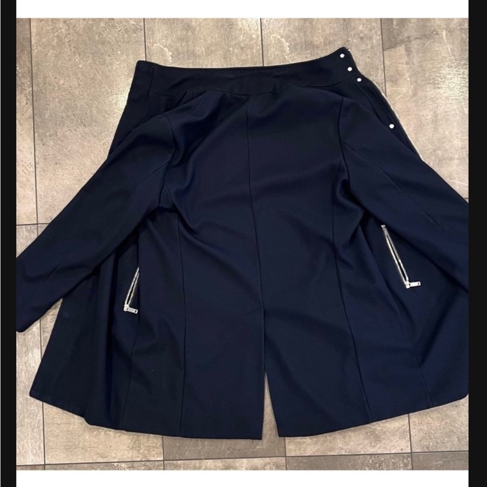 Zara Men's Navy Blue Coat size (xl) euro 44, like new - Picture 8 of 10